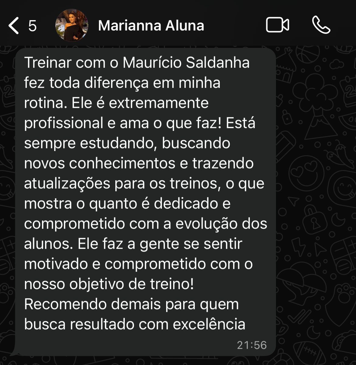 Depoimento Maurício Saldanha
